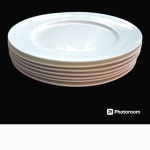 Mikasa Classic White Dinner Plate Set